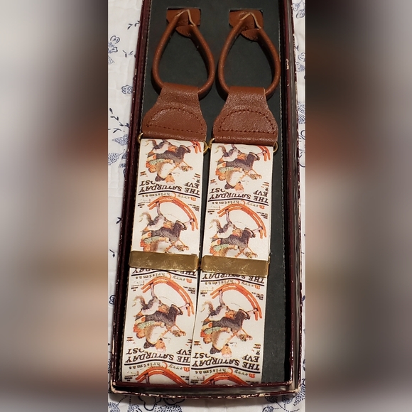 SUSPENDERS, SATURDAY EVENING POST, NORMAN ROCKWELL - Picture 3 of 9